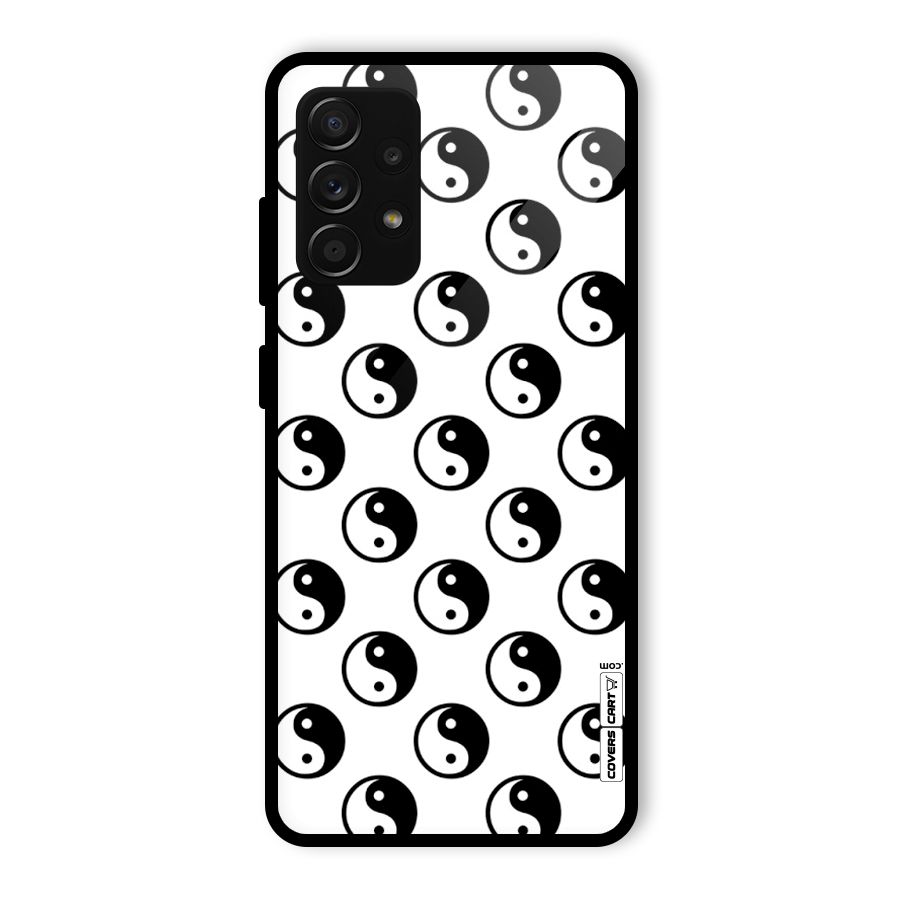 Peace Balls Glass Back Case for Galaxy A53 5G