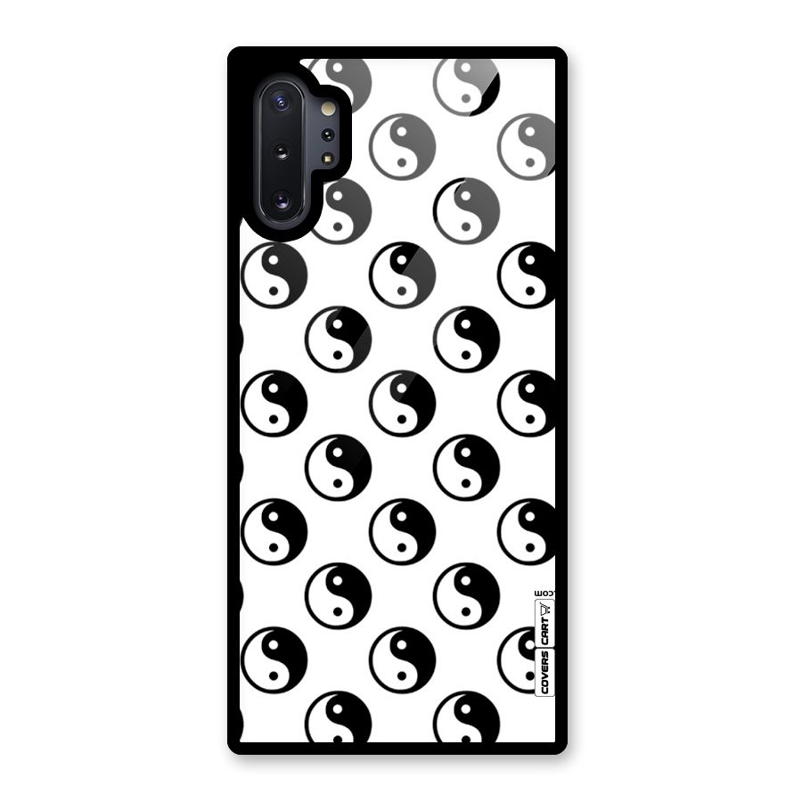 Peace Balls Glass Back Case for Galaxy Note 10 Plus