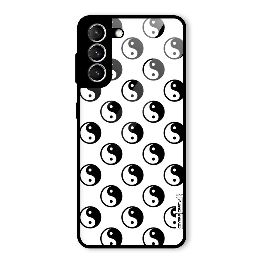 Peace Balls Glass Back Case for Galaxy S21 5G