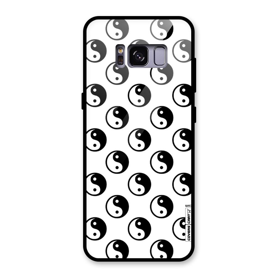 Peace Balls Glass Back Case for Galaxy S8