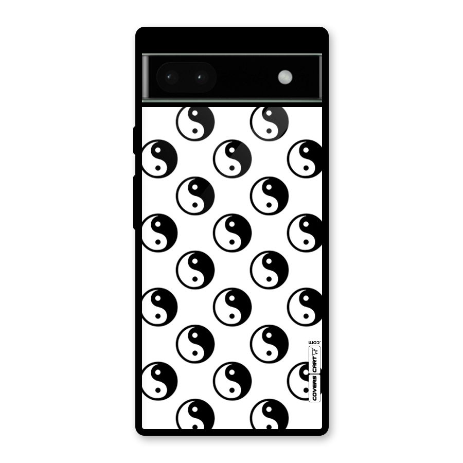 Peace Balls Glass Back Case for Google Pixel 6a