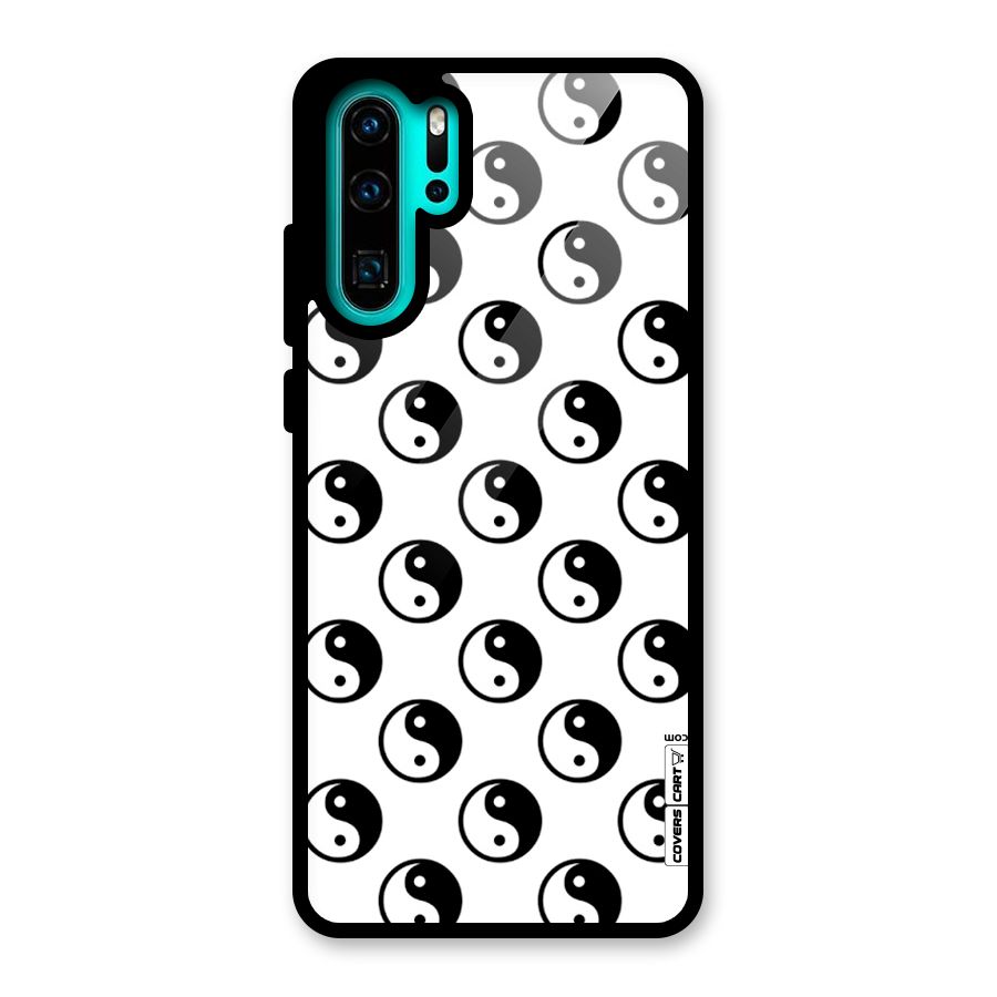 Peace Balls Glass Back Case for Huawei P30 Pro