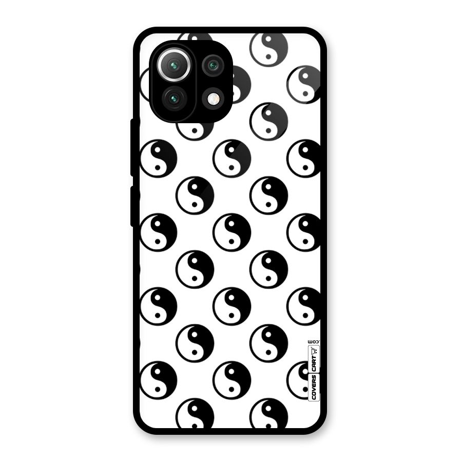 Peace Balls Glass Back Case for Mi 11 Lite NE 5G