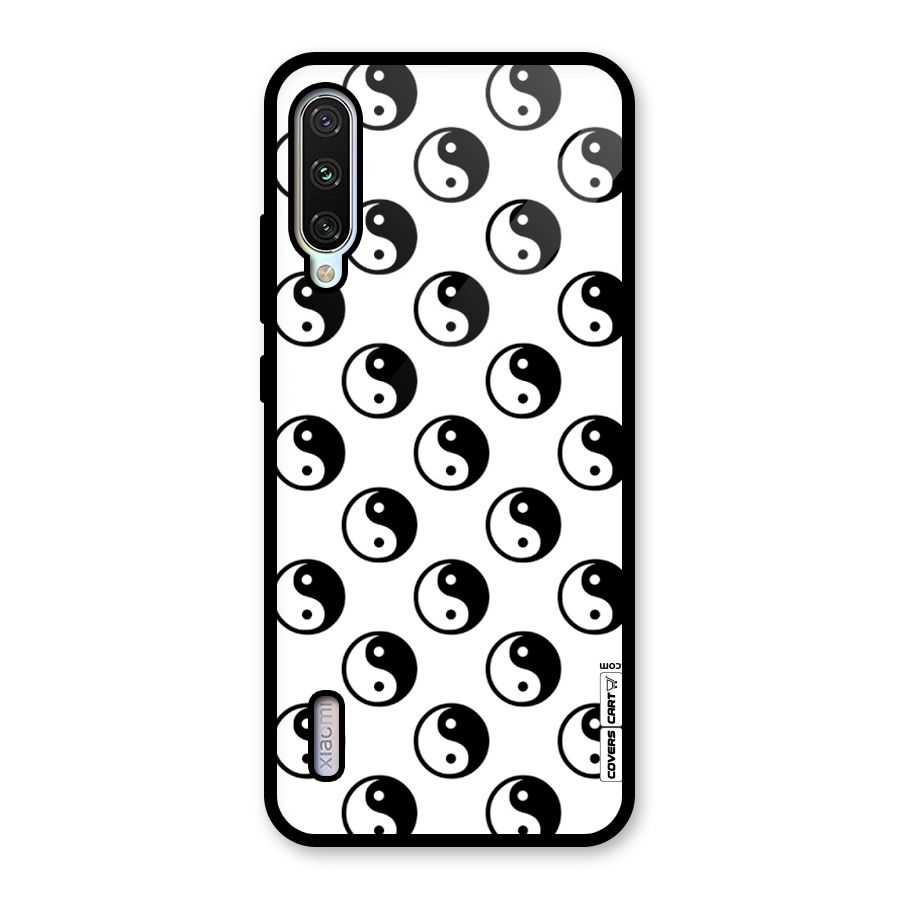 Peace Balls Glass Back Case for Mi A3