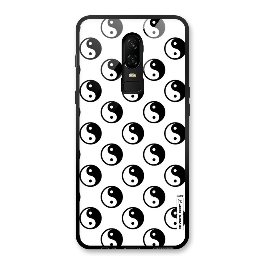 Peace Balls Glass Back Case for OnePlus 6