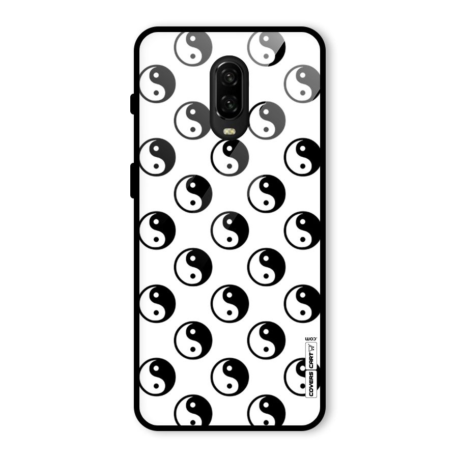 Peace Balls Glass Back Case for OnePlus 6T