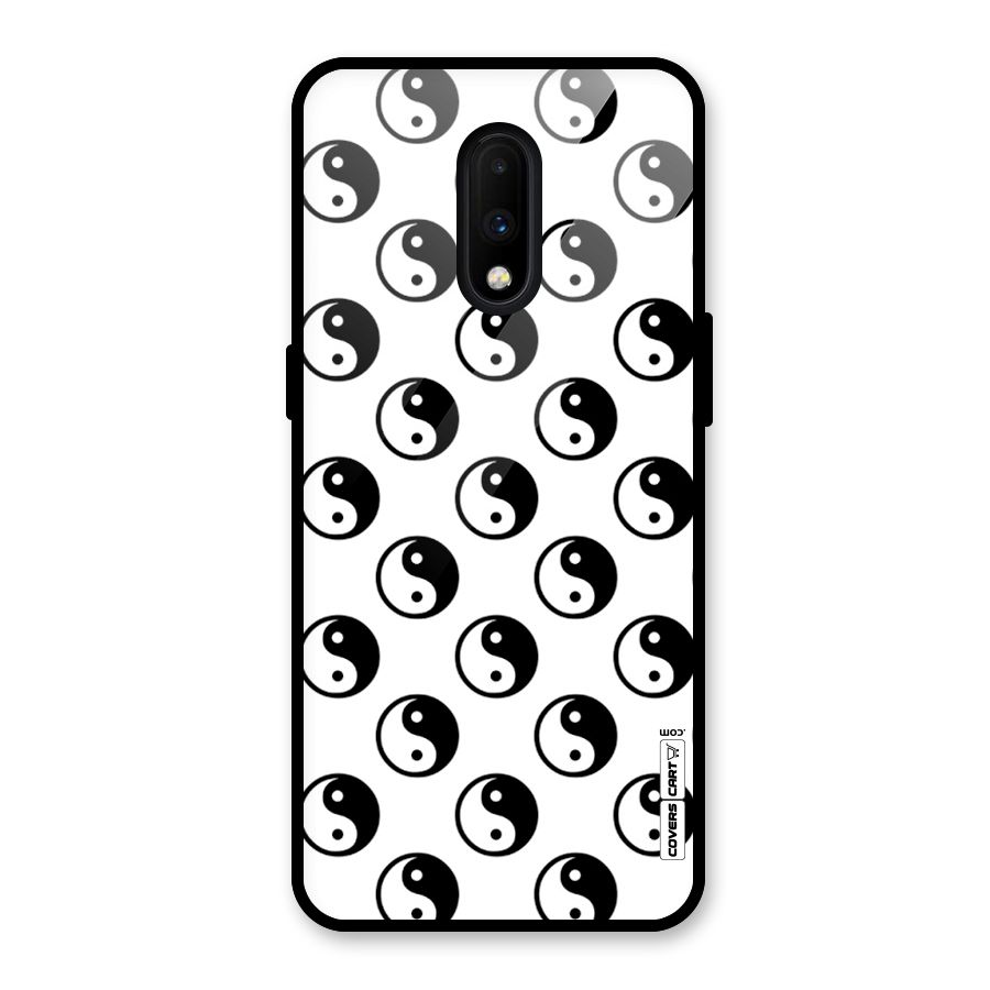 Peace Balls Glass Back Case for OnePlus 7