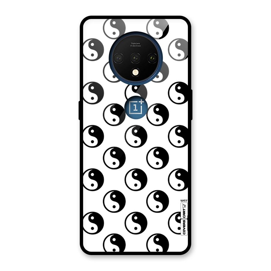 Peace Balls Glass Back Case for OnePlus 7T