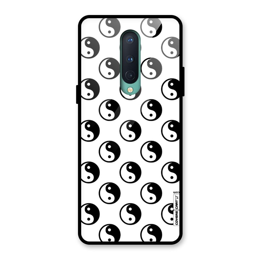 Peace Balls Glass Back Case for OnePlus 8