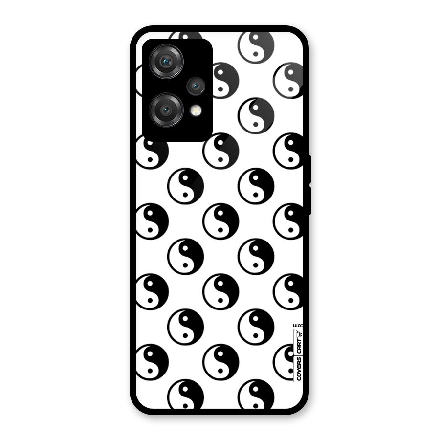 Peace Balls Glass Back Case for OnePlus Nord CE 2 Lite 5G