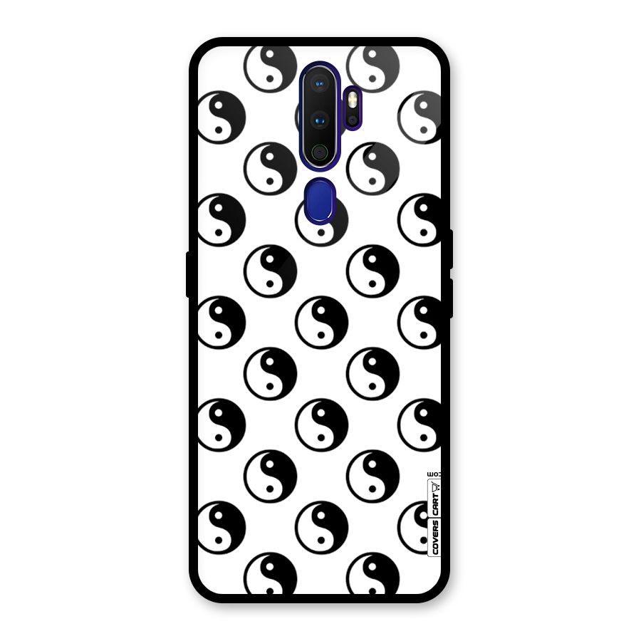 Peace Balls Glass Back Case for Oppo A9 (2020)