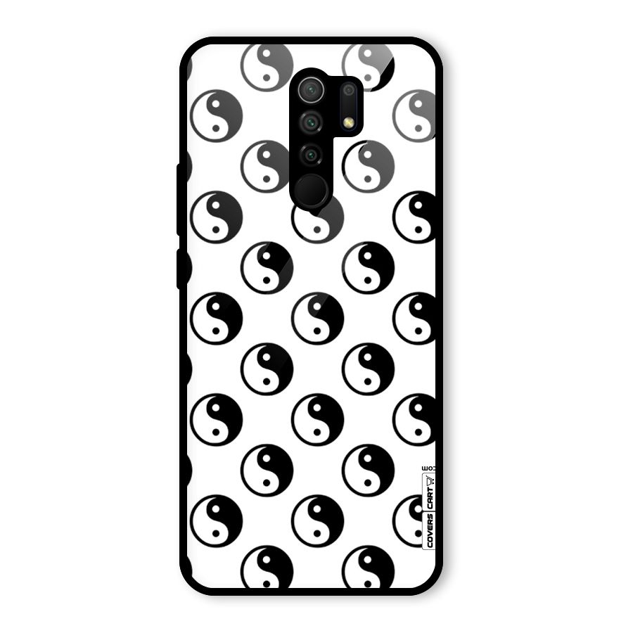 Peace Balls Glass Back Case for Poco M2