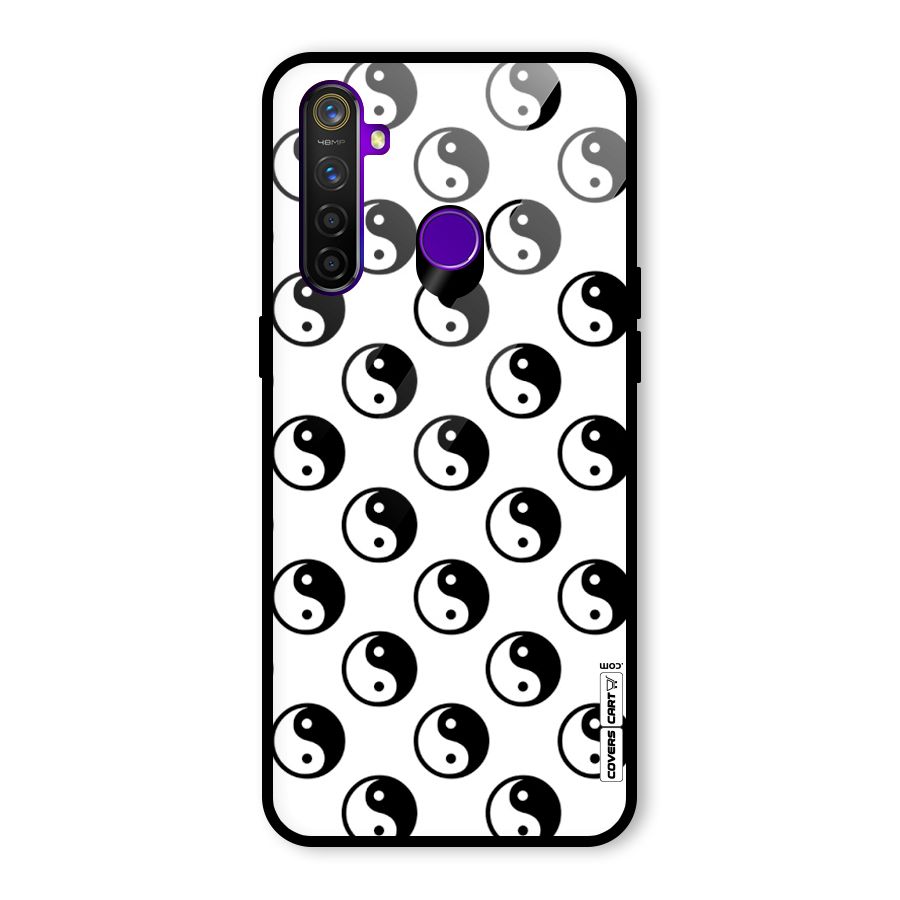 Peace Balls Glass Back Case for Realme 5 Pro