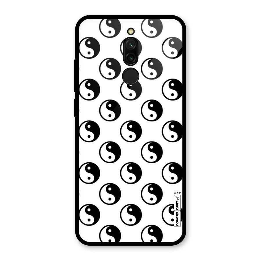 Peace Balls Glass Back Case for Redmi 8