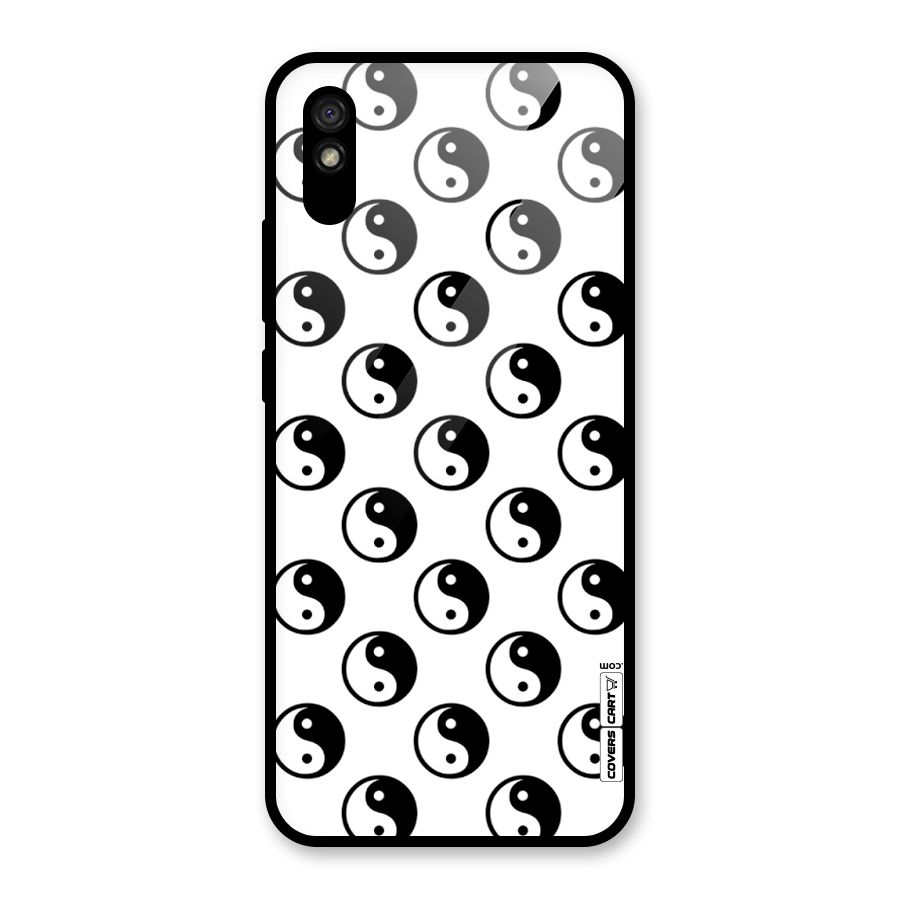 Peace Balls Glass Back Case for Redmi 9i