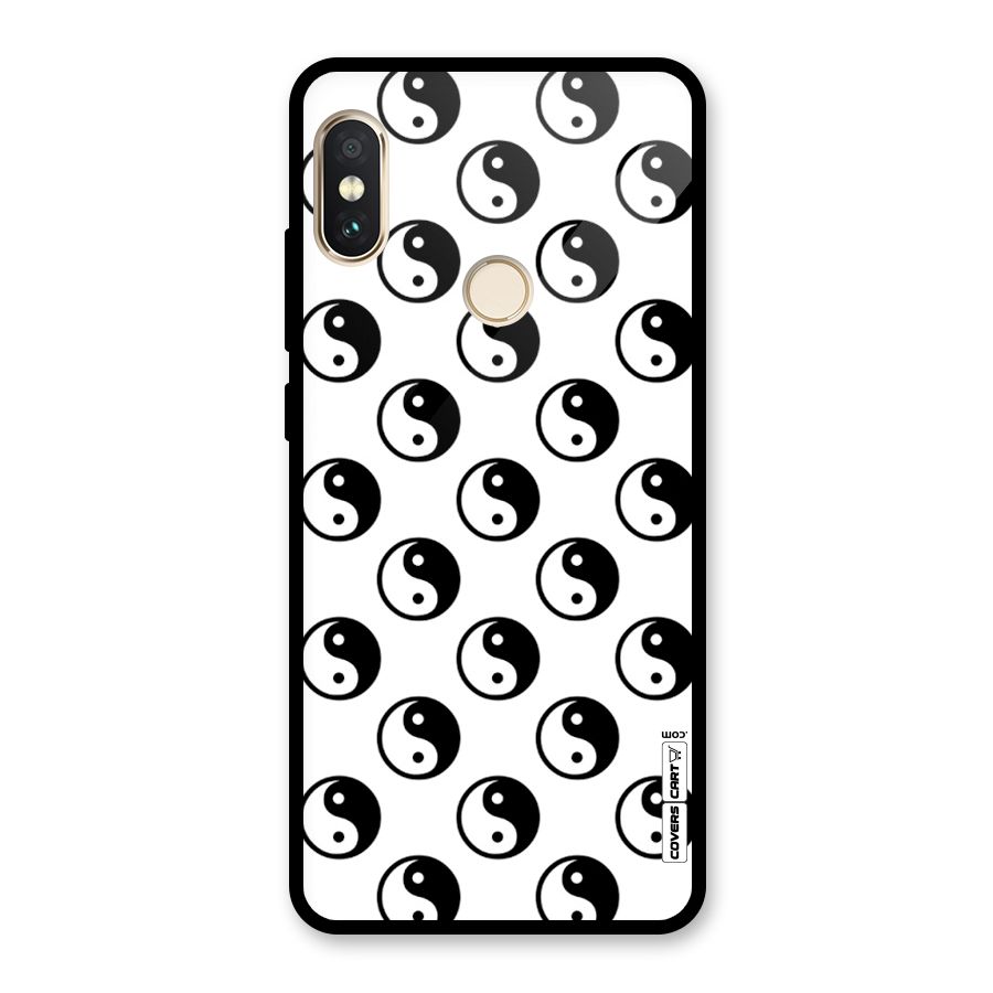 Peace Balls Glass Back Case for Redmi Note 5 Pro