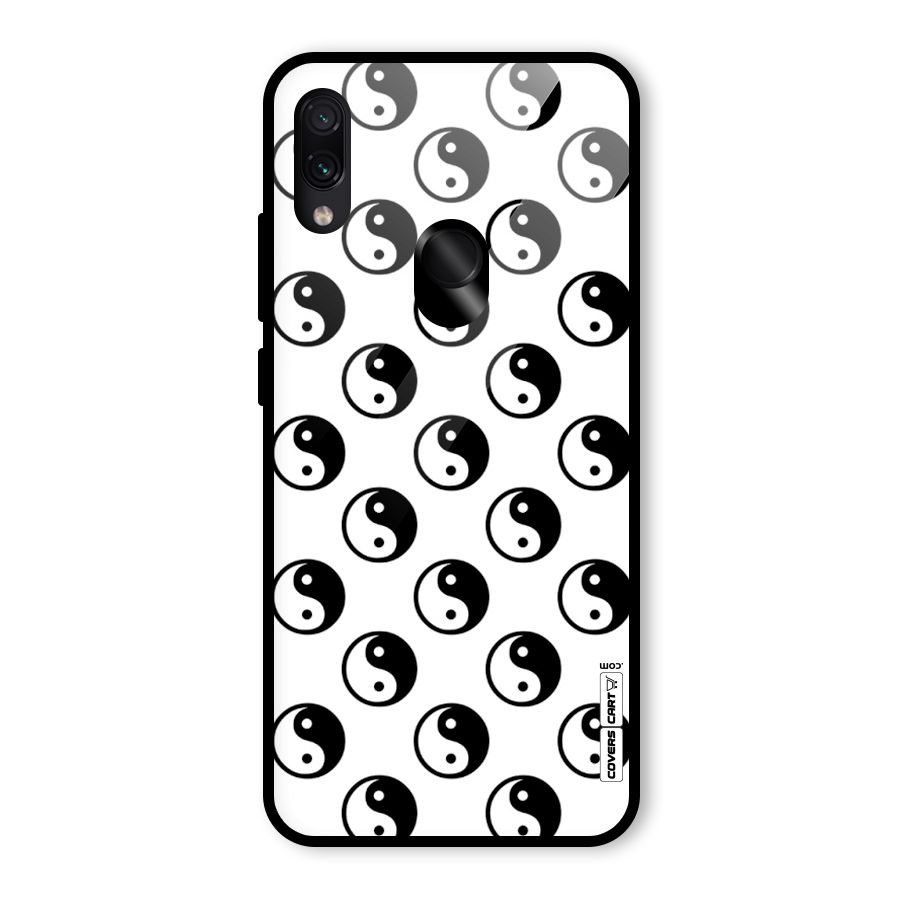 Peace Balls Glass Back Case for Redmi Note 7 Pro