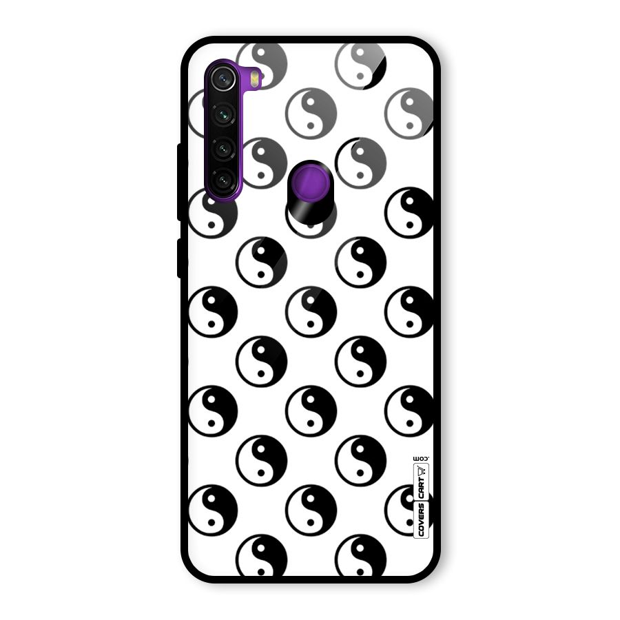 Peace Balls Glass Back Case for Redmi Note 8