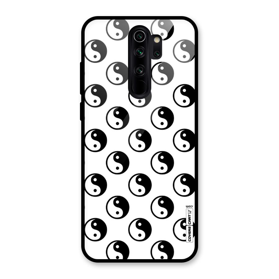 Peace Balls Glass Back Case for Redmi Note 8 Pro