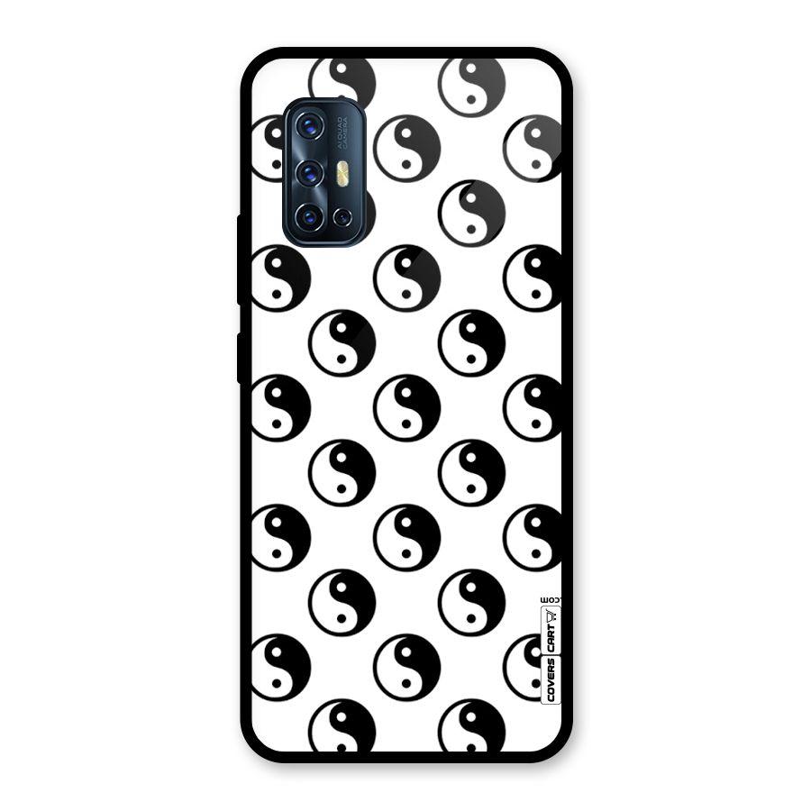 Peace Balls Glass Back Case for Vivo V17