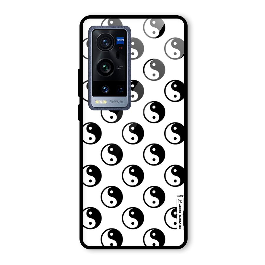 Peace Balls Glass Back Case for Vivo X60 Pro Plus