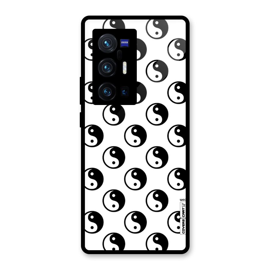 Peace Balls Glass Back Case for Vivo X70 Pro Plus