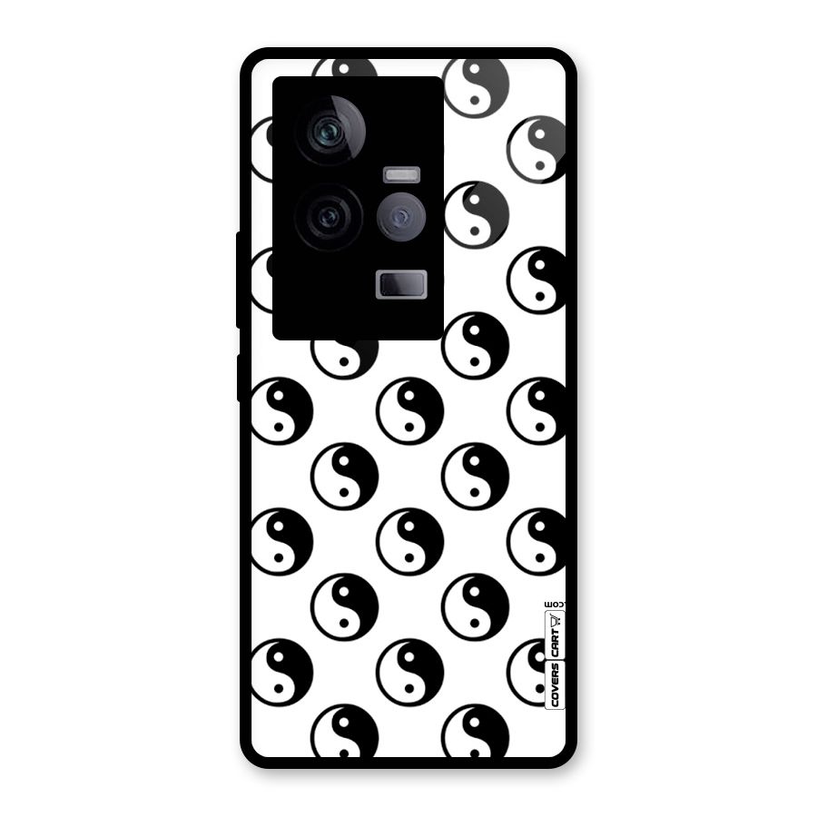 Peace Balls Glass Back Case for Vivo iQOO 11 5G