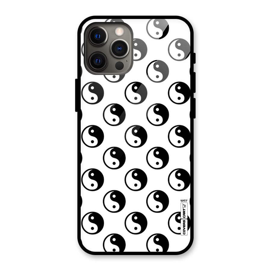 Peace Balls Glass Back Case for iPhone 12 Pro Max