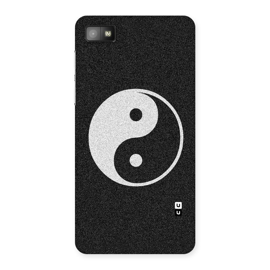 Peace Disorted Back Case for Blackberry Z10
