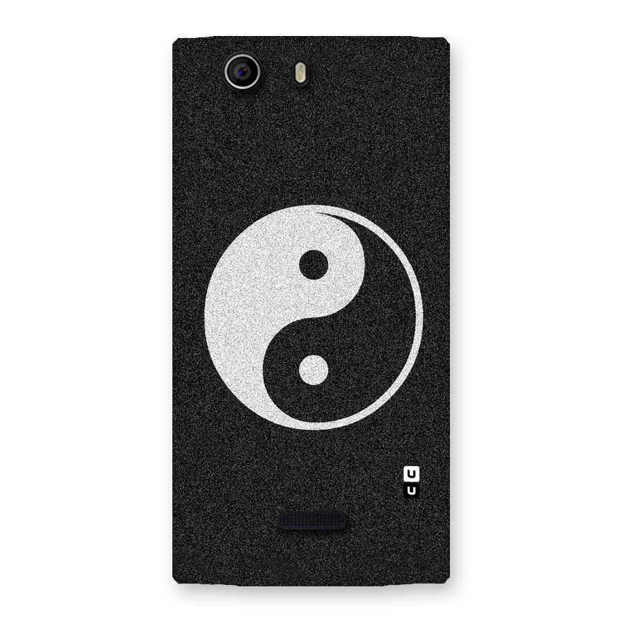Peace Disorted Back Case for Canvas Nitro 2 E311