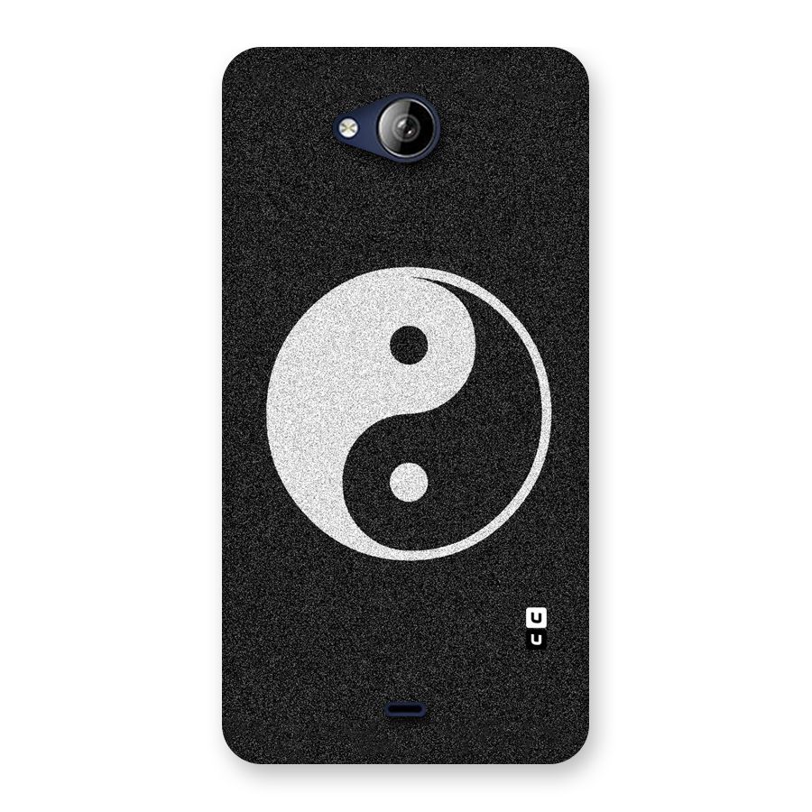 Peace Disorted Back Case for Canvas Play Q355