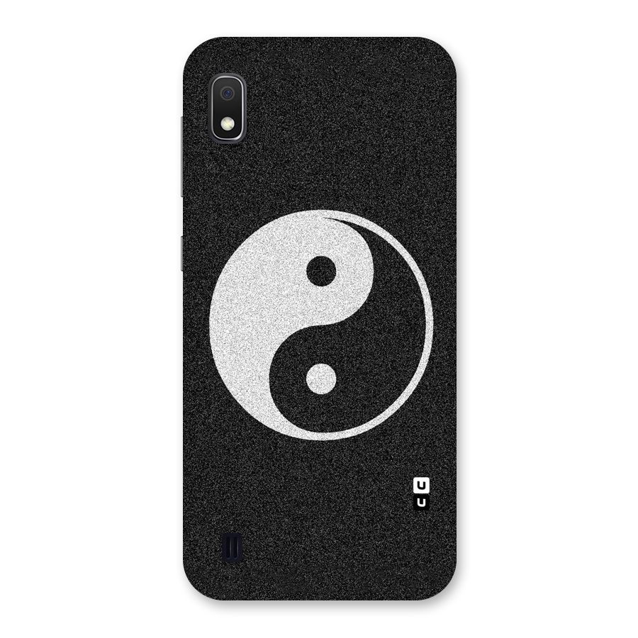 Peace Disorted Back Case for Galaxy A10