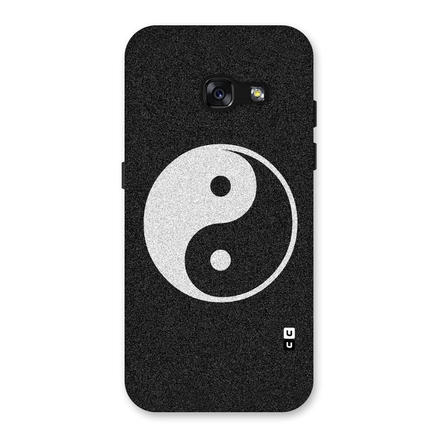 Peace Disorted Back Case for Galaxy A3 (2017)