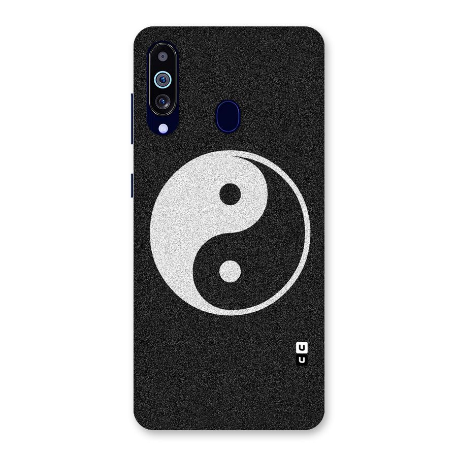 Peace Disorted Back Case for Galaxy A60