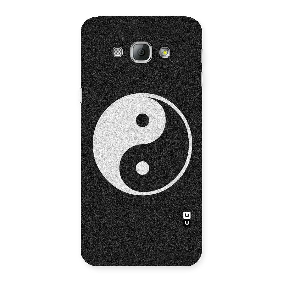 Peace Disorted Back Case for Galaxy A8