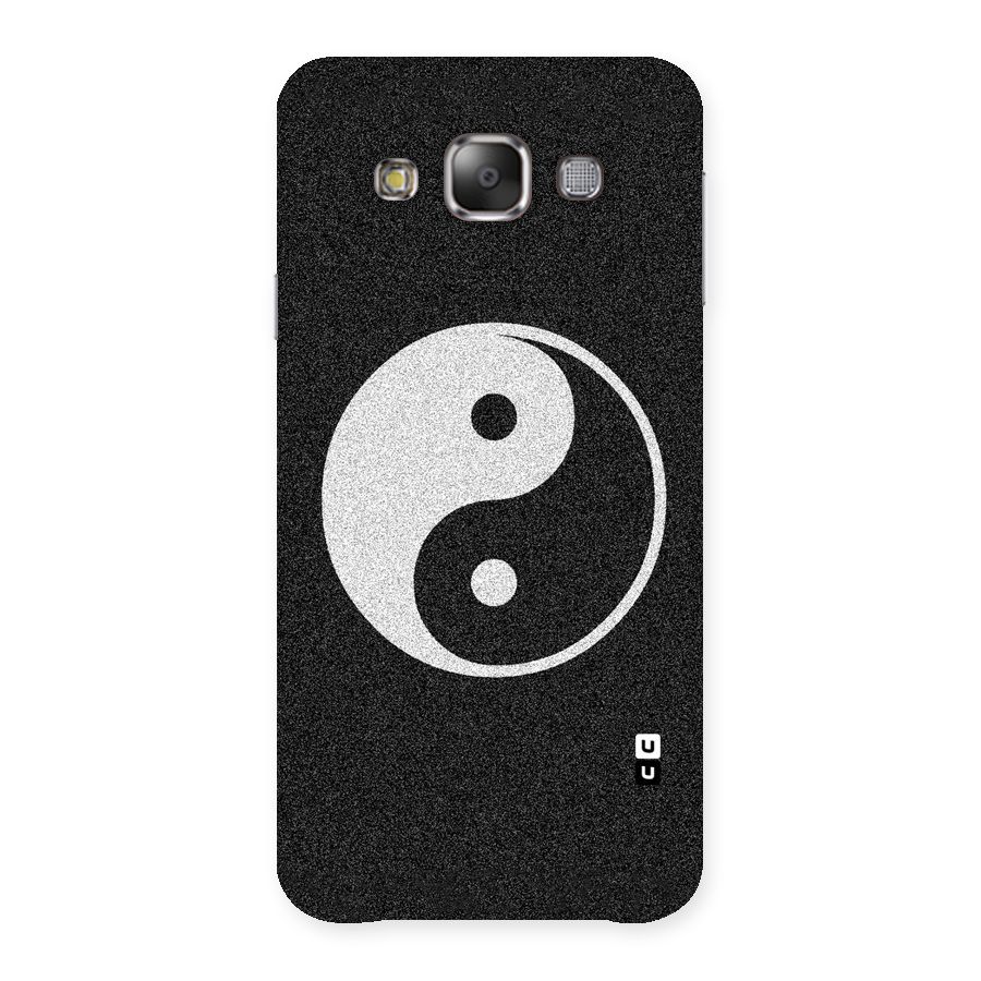 Peace Disorted Back Case for Galaxy E7