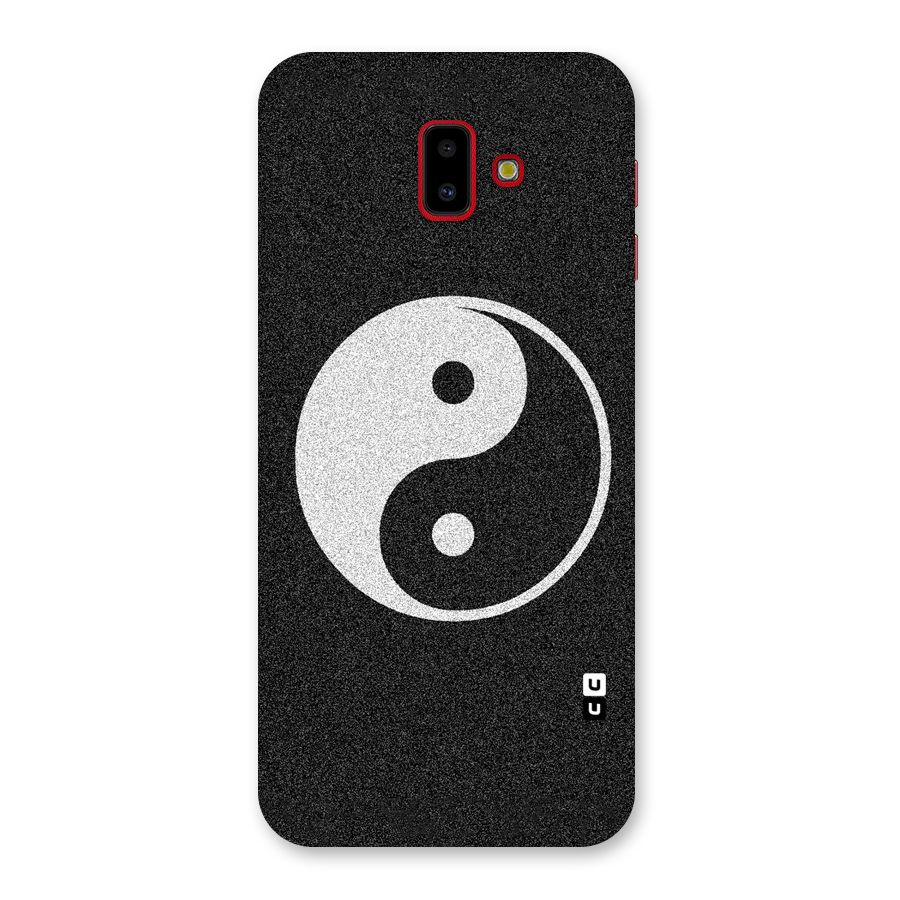 Peace Disorted Back Case for Galaxy J6 Plus