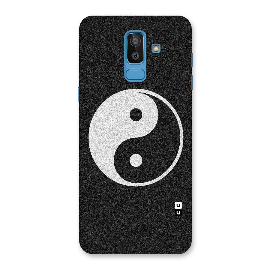 Peace Disorted Back Case for Galaxy J8