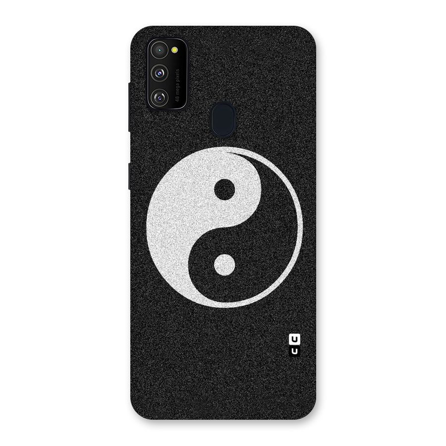 Peace Disorted Back Case for Galaxy M21