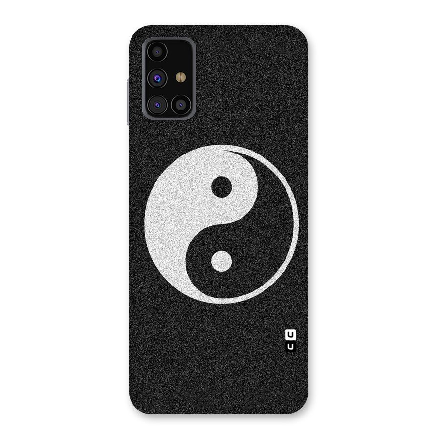 Peace Disorted Back Case for Galaxy M31s