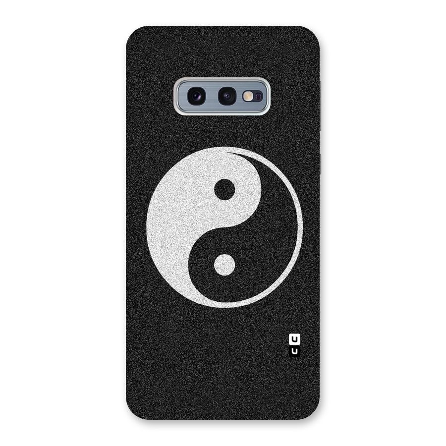 Peace Disorted Back Case for Galaxy S10e