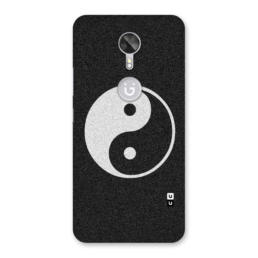 Peace Disorted Back Case for Gionee A1