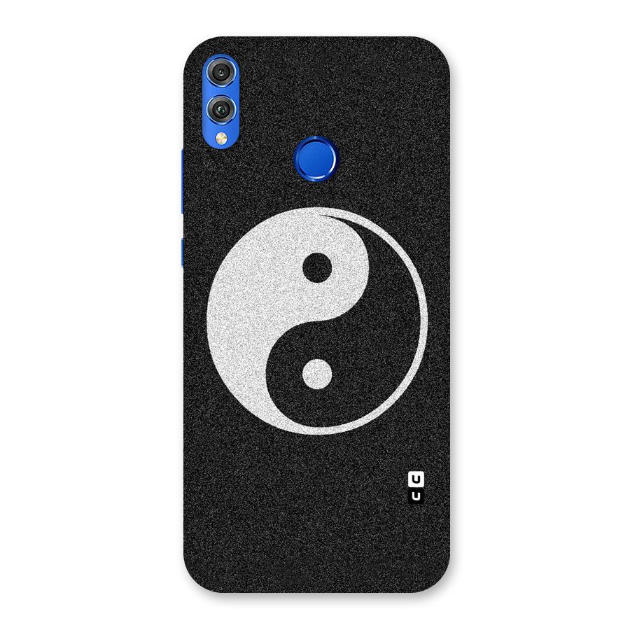 Peace Disorted Back Case for Honor 8X