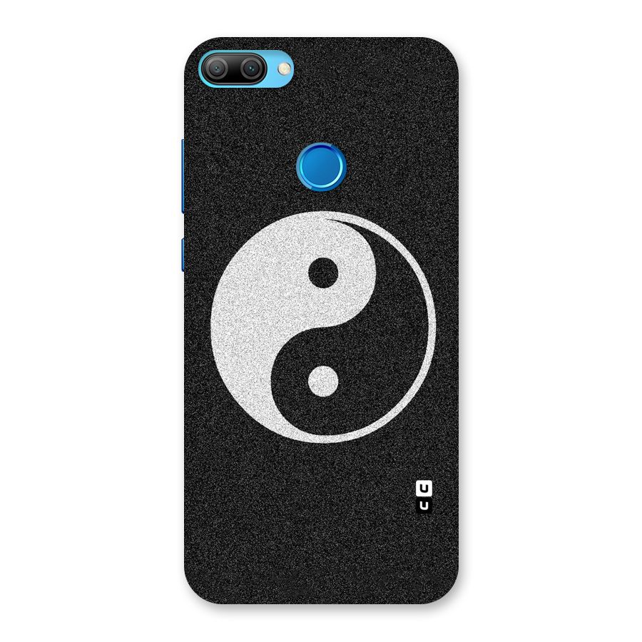Peace Disorted Back Case for Honor 9N