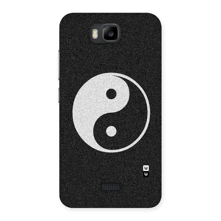 Peace Disorted Back Case for Honor Bee