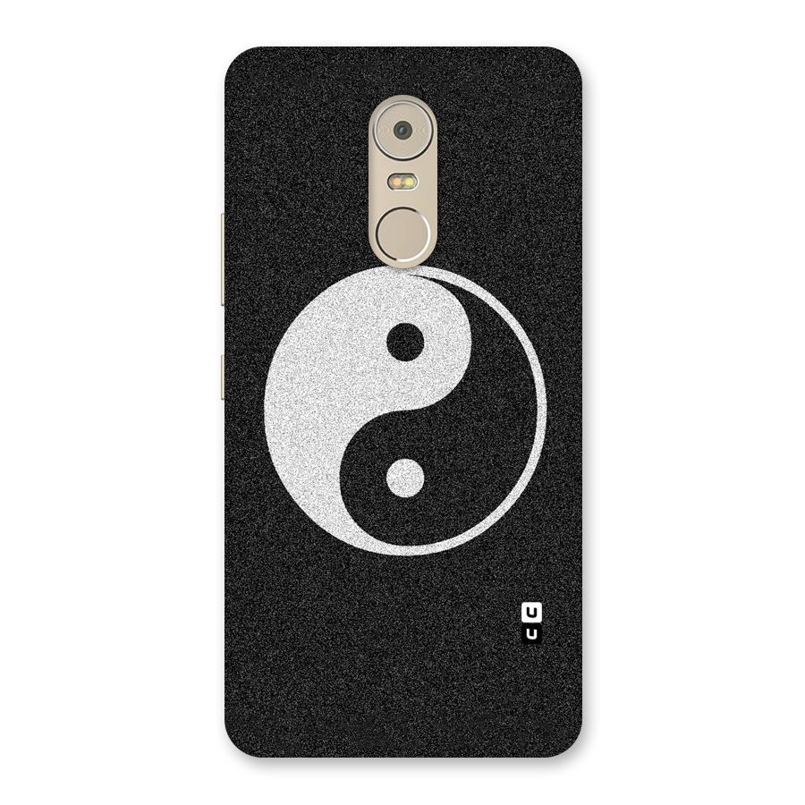Peace Disorted Back Case for Lenovo K6 Note