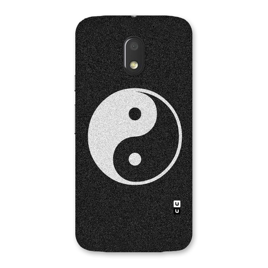 Peace Disorted Back Case for Moto E3 Power