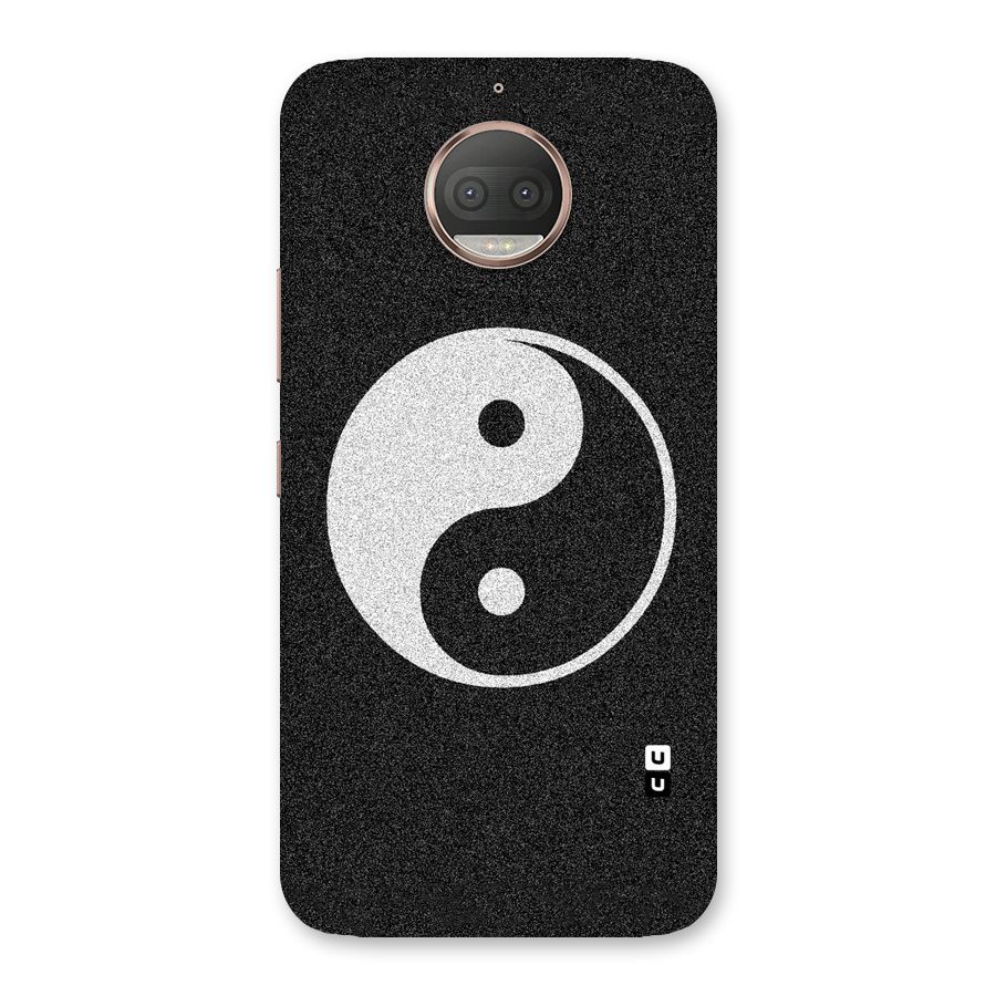 Peace Disorted Back Case for Moto G5s Plus