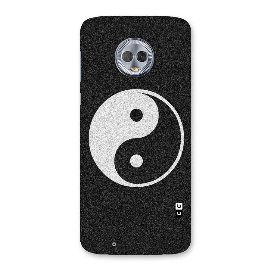Peace Disorted Back Case for Moto G6