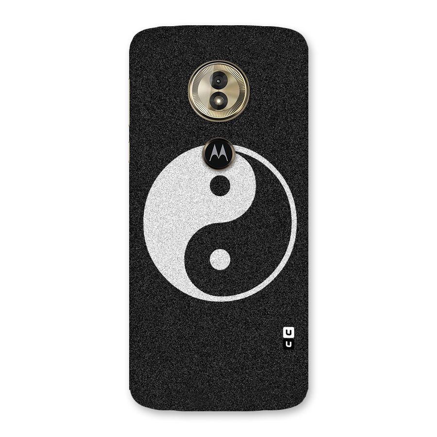 Peace Disorted Back Case for Moto G6 Play